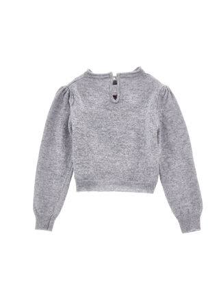 Supersoft pullover with rose