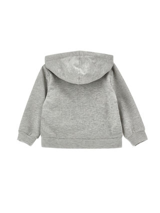 Motorrad-Sweatshirt mit Stickerei und Reißverschluss