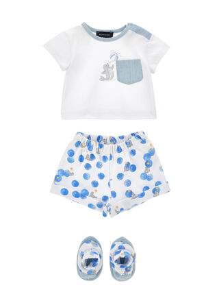 Матросский комплект из трех предметов.