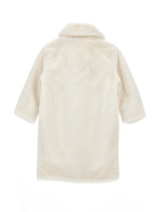 Cappotto teddy bottoni