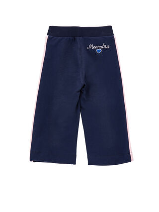 Palazzo fleece trousers