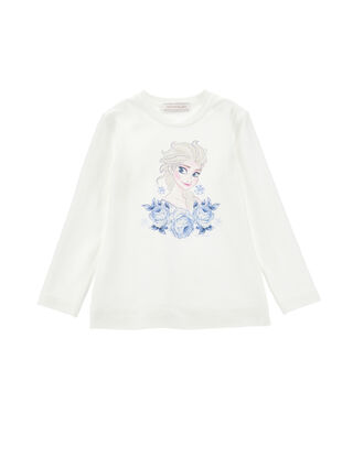 Elsa T-shirt with rhinestones