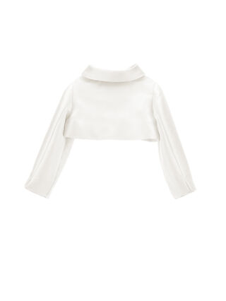 Mikado bolero long sleeves