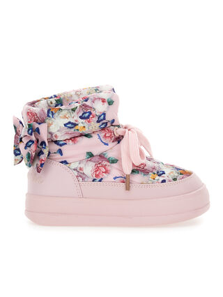 Botines de tejido técnico acolchado