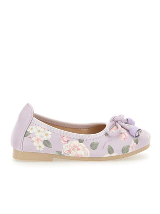 Bailarinas con estampado de rosas