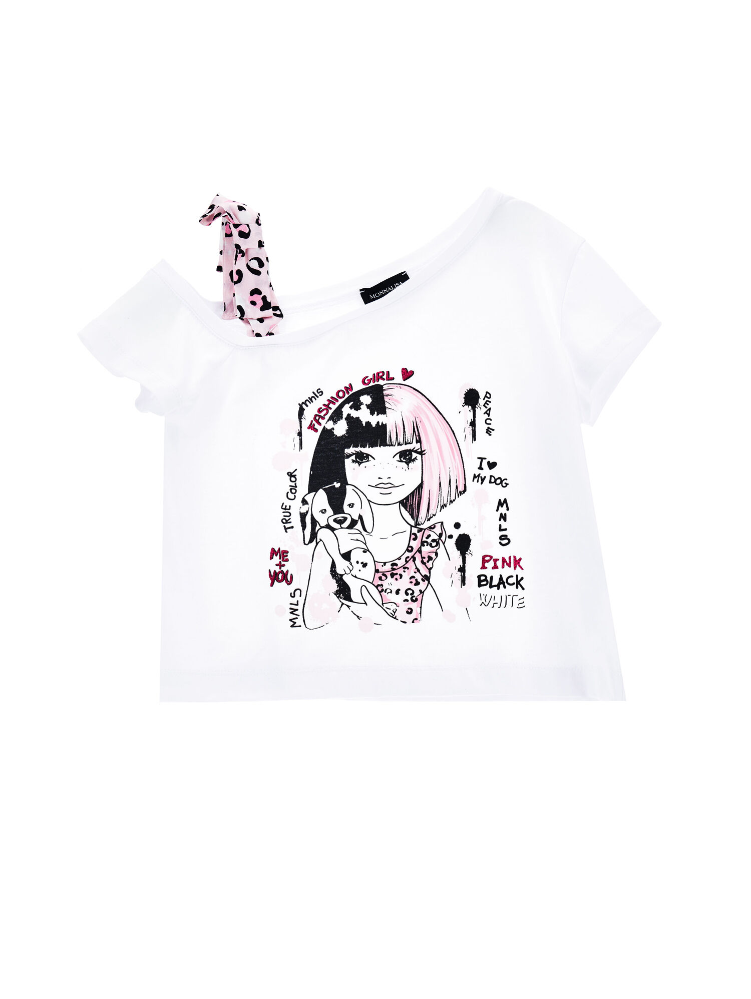 Maglietta cheap monospalla bambina