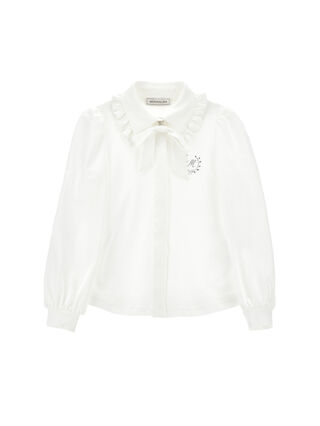 Hemd mit Rüschen und Schleife