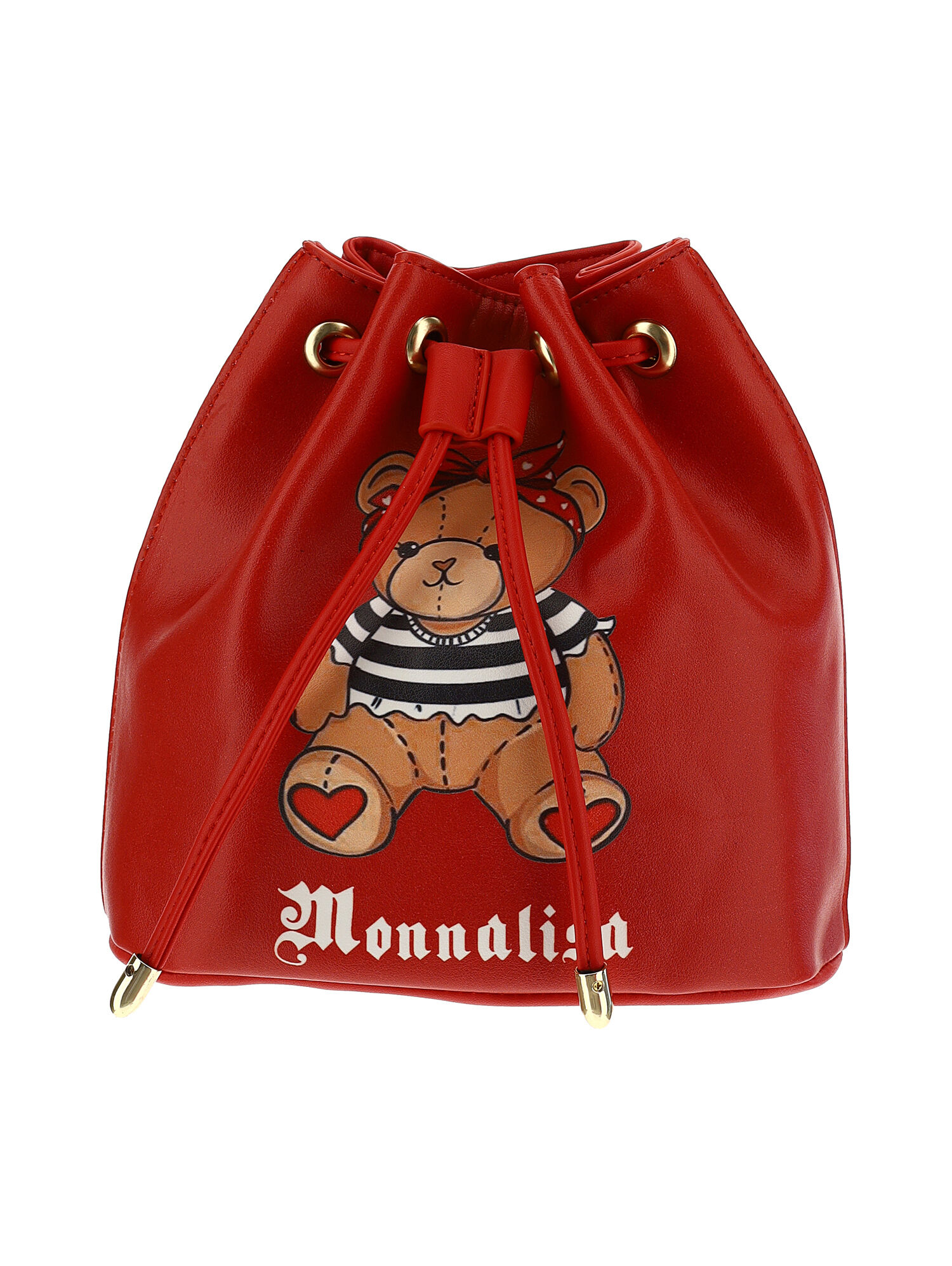 Monnalisa Girls Accessories Bags Rucksacks Teddy technical fabric backpack 