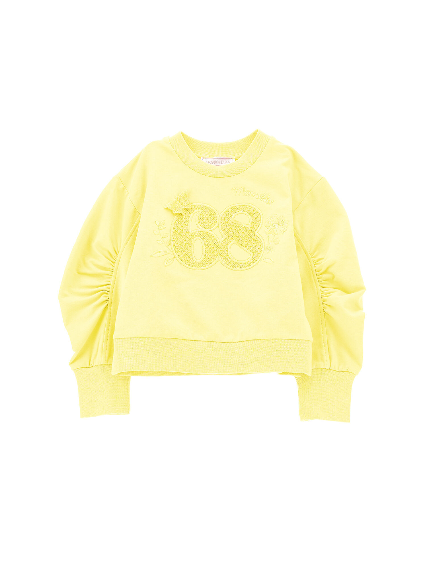 Yellow sweatshirt store for girls