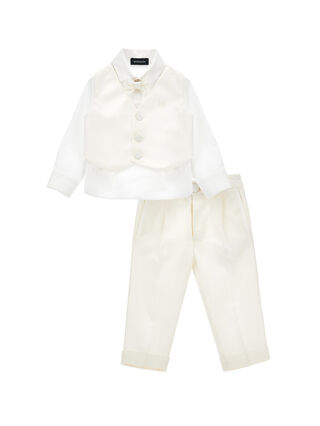 Conjunto de 2 piezas de camisa y pajarita