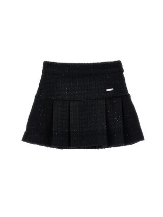 Boucle Sequin Skirt