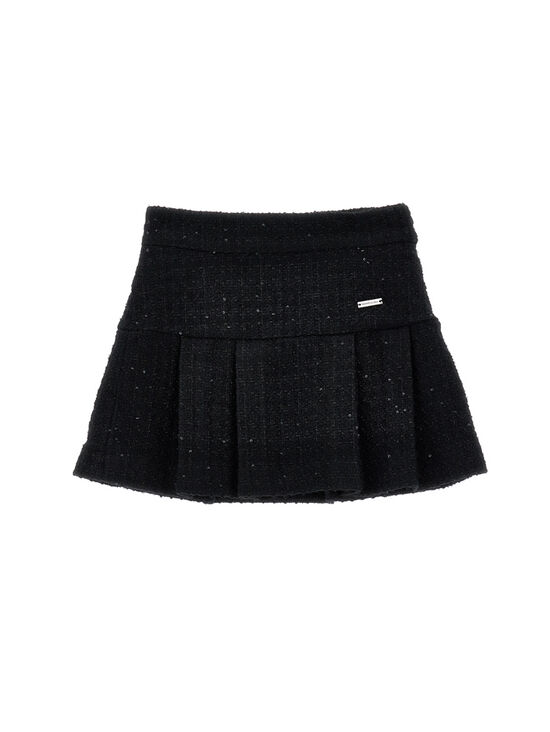 Boucle Sequin Skirt