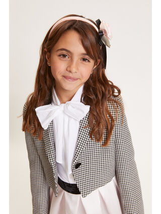 Chaqueta de pata de gallo