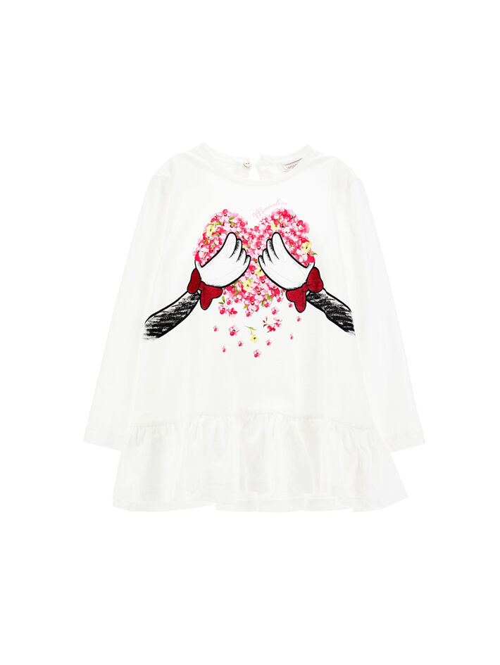 Monnalisa Bambina Abbigliamento Top e t-shirt T-shirt T-shirt senza maniche T-shirt con maniche galetta 