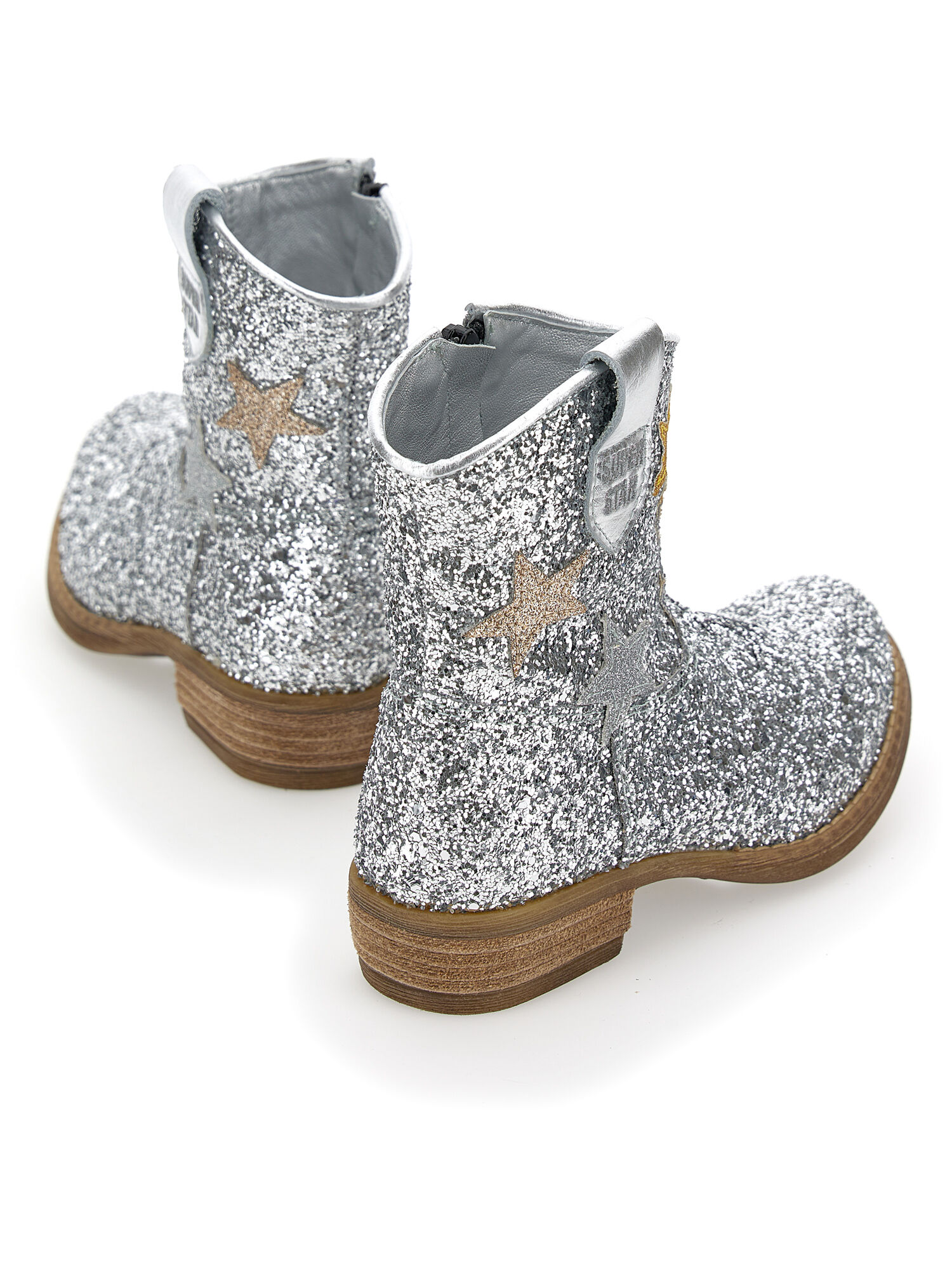 Silver glitter new arrivals cowboy boots