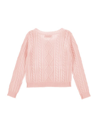 Кардиган с маленькими розами