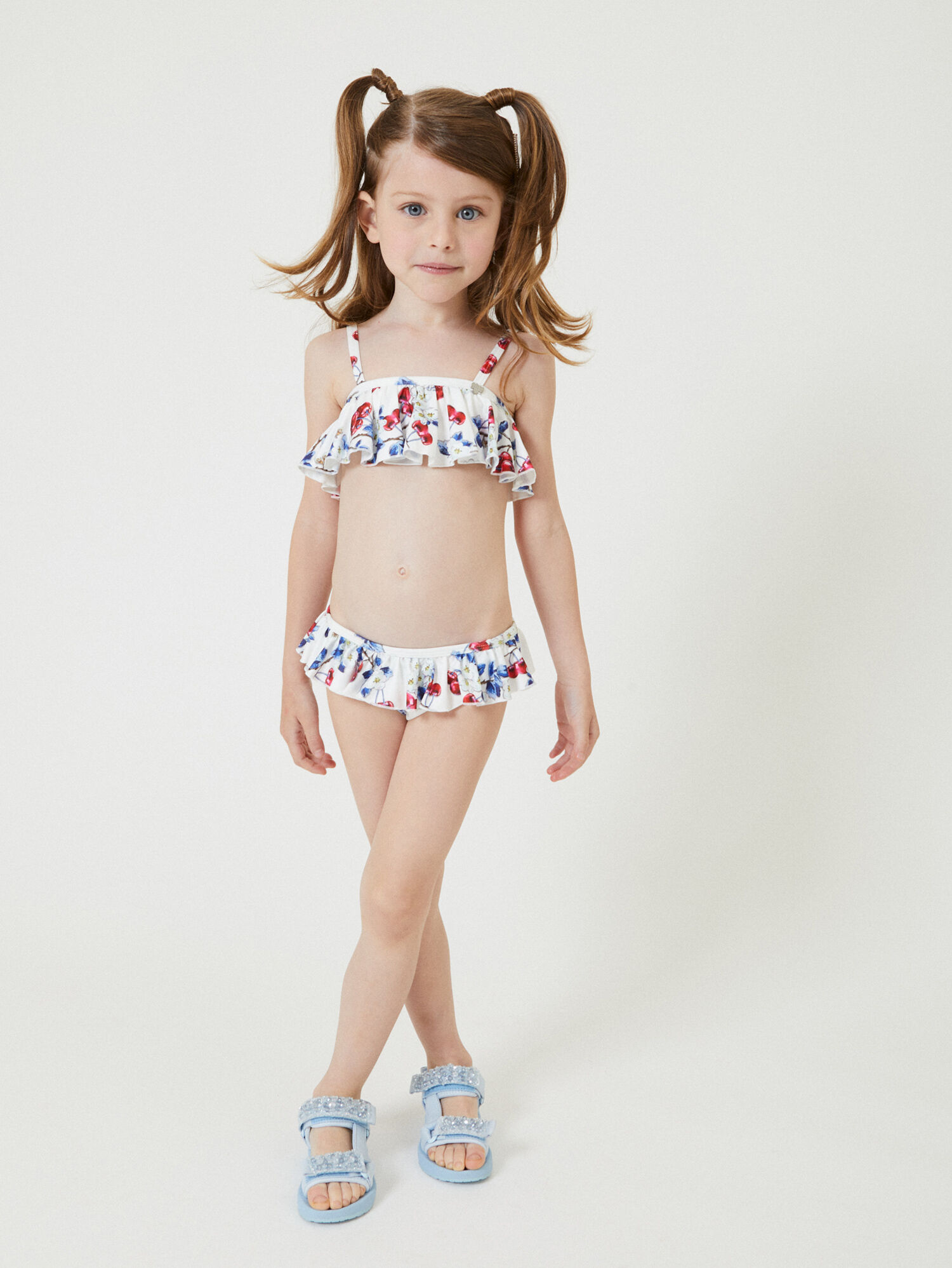 Girls two hot sale piece swimwear