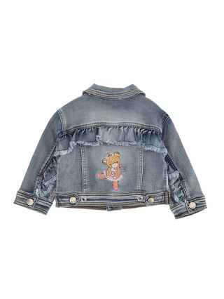 Embroidered denim jacket