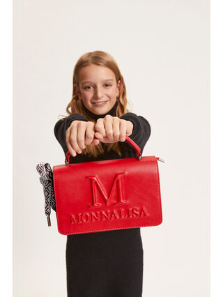 Iconic bag decorated with bow