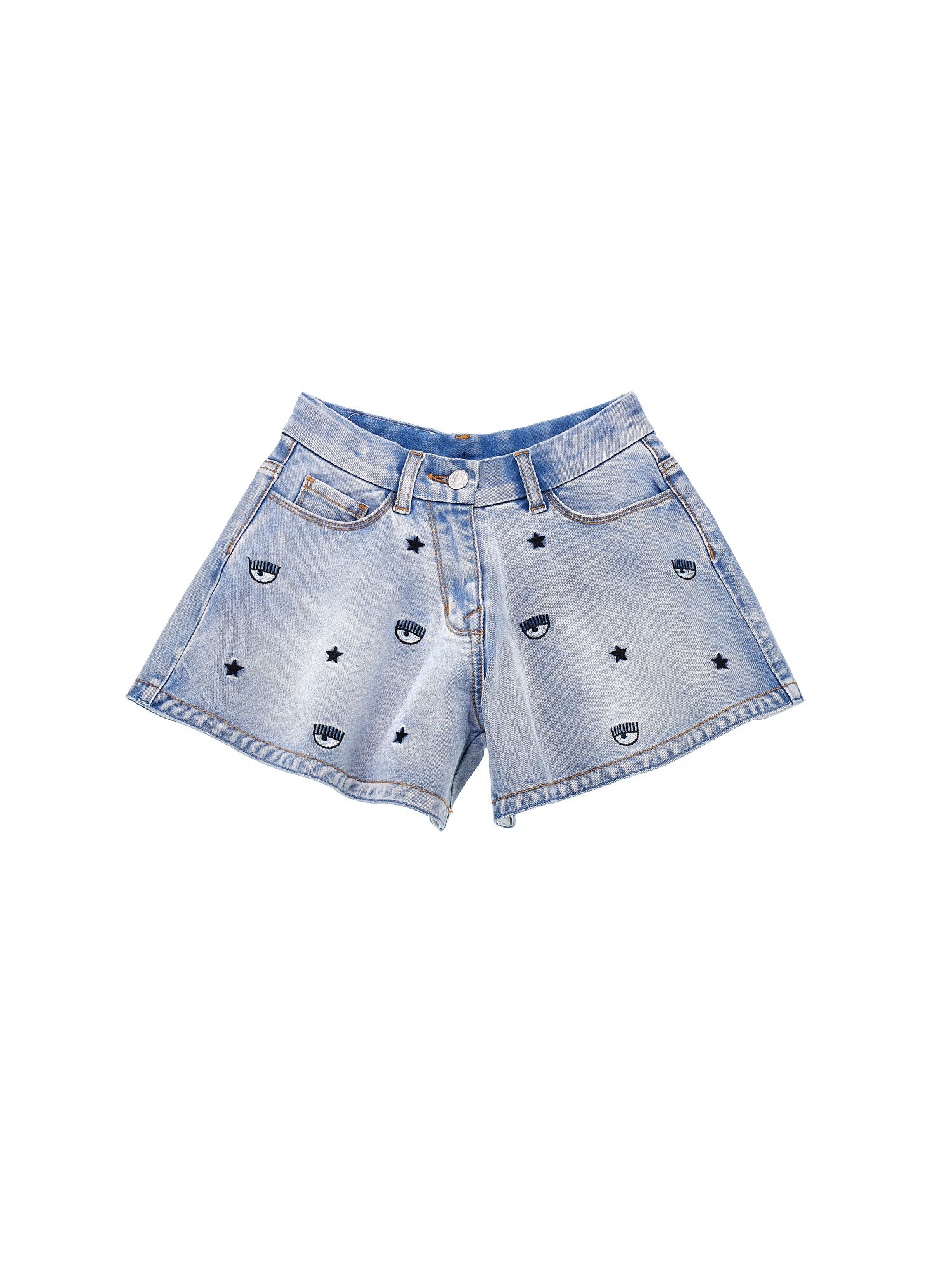 White denim shorts primark hotsell