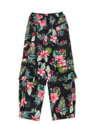 Pantalone cady stampa jungle