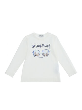 Rhinestone Paris T-shirt