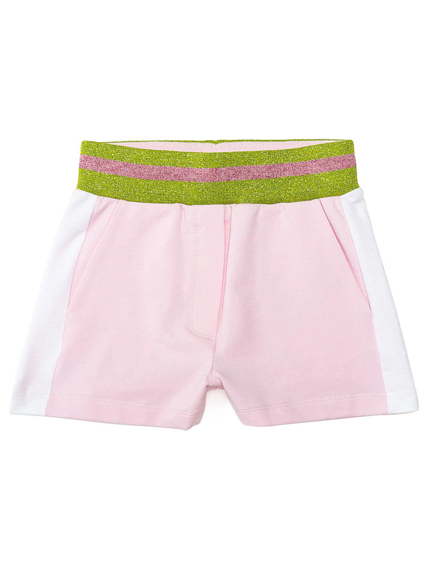 Lurex fleece shorts Monnalisa Girls Sport & Swimwear Sportswear Sports Shorts 