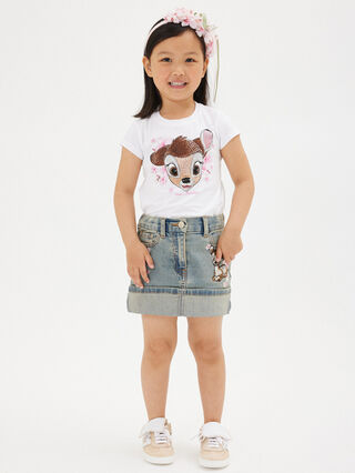 Bambi T-shirt with rhinestones