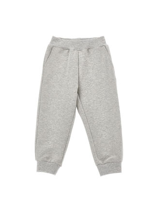 Joggers with anemone embroidery