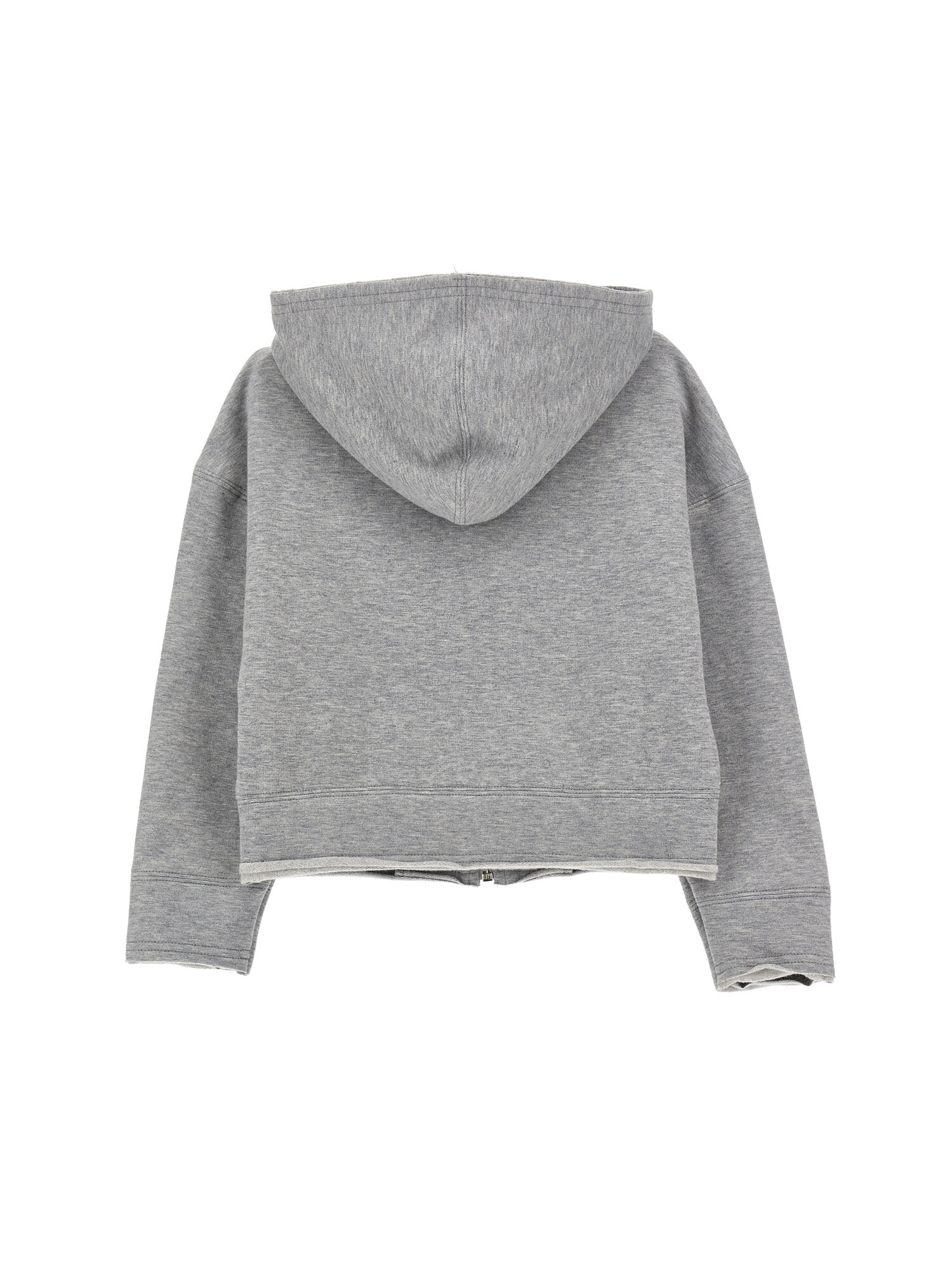 Monnalisa logo patch hoodie - Black