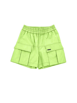 Poplin cargo Bermuda shorts