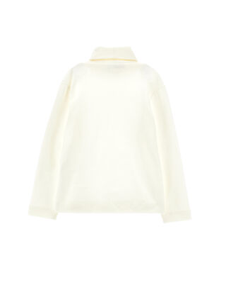 Cotton turtleneck with logo