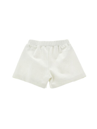 Glitter polka dot Bermuda shorts