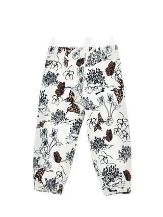 Pantalon de jogging en molleton avec bandes latérales