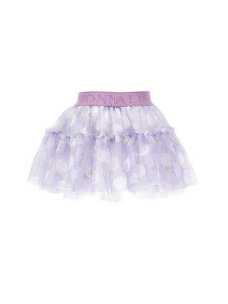 Gonna tulle pois e margherite