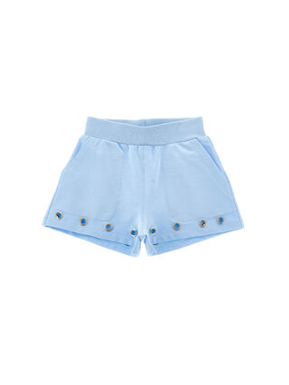 Milano stitch shorts with sails