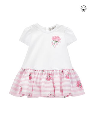 Low-waisted organic cotton dress