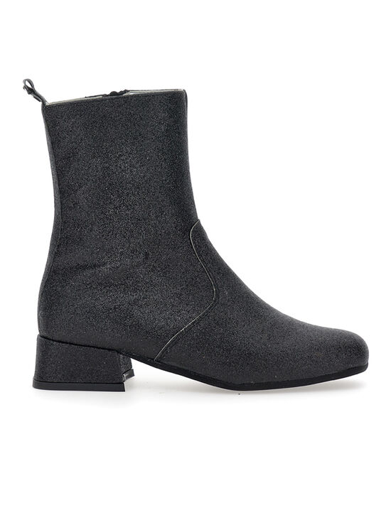 Stiefelette mit Glitzer