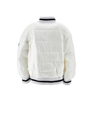 Lightweight padded bomber jacket