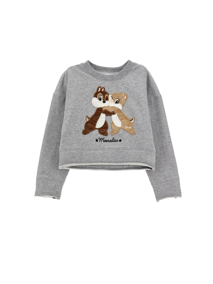 Monnalisa Meisjes Kleding Truien & Vesten Truien Sweaters Mascotte sweatshirt 