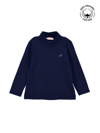 Organic cotton turtleneck