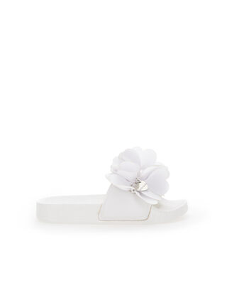 Claquettes en PVC avec pétales