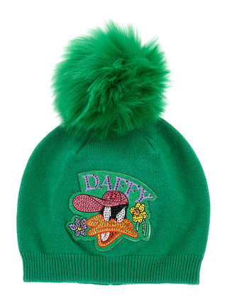 Daffy Duck wool blend hat