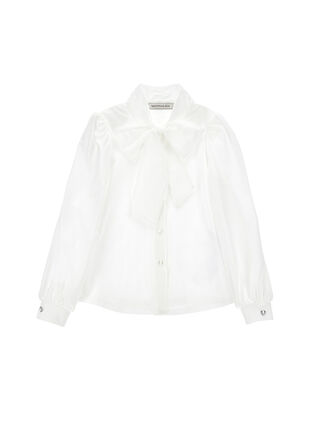 Monnalisa Bluse mit Schleife