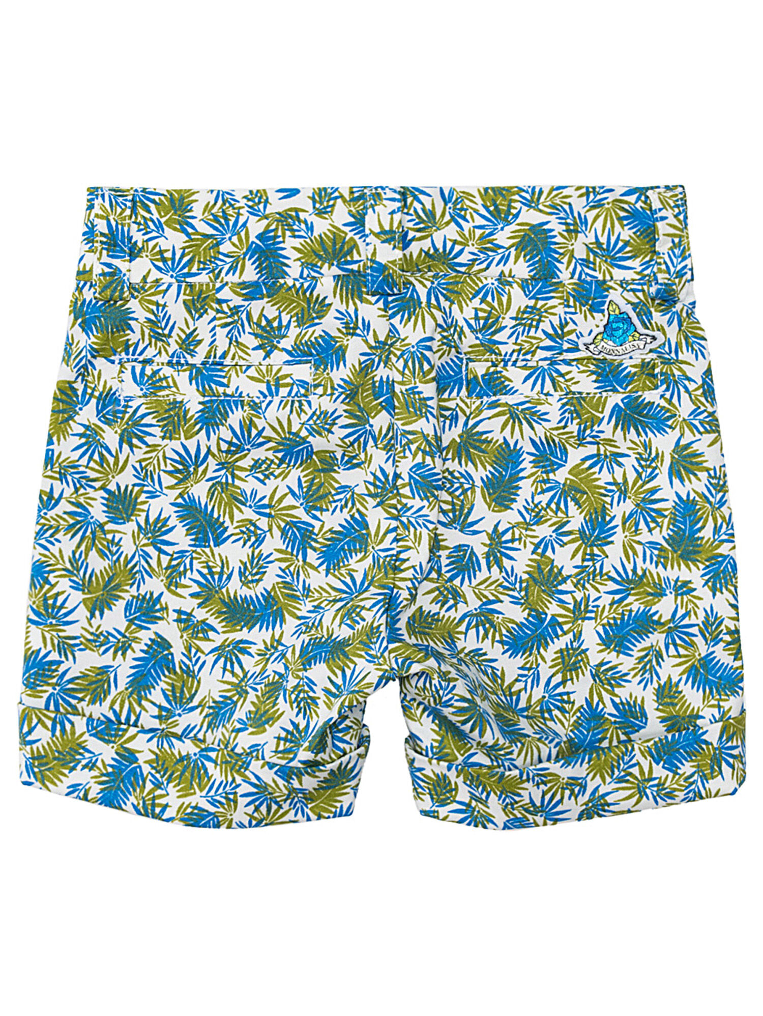 Monnalisa Boys Clothing Shorts Bermudas All-over print gabardine bermudas 