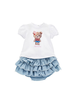 Комплект из двух предметов с мотивом «мишка»