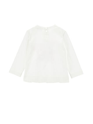 Rhinestone T-shirt and velvet bow