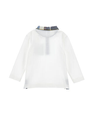 Polo en piqué avec ourson