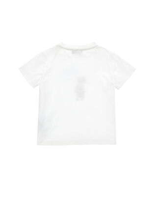 T-Shirt with teddy bear and hat