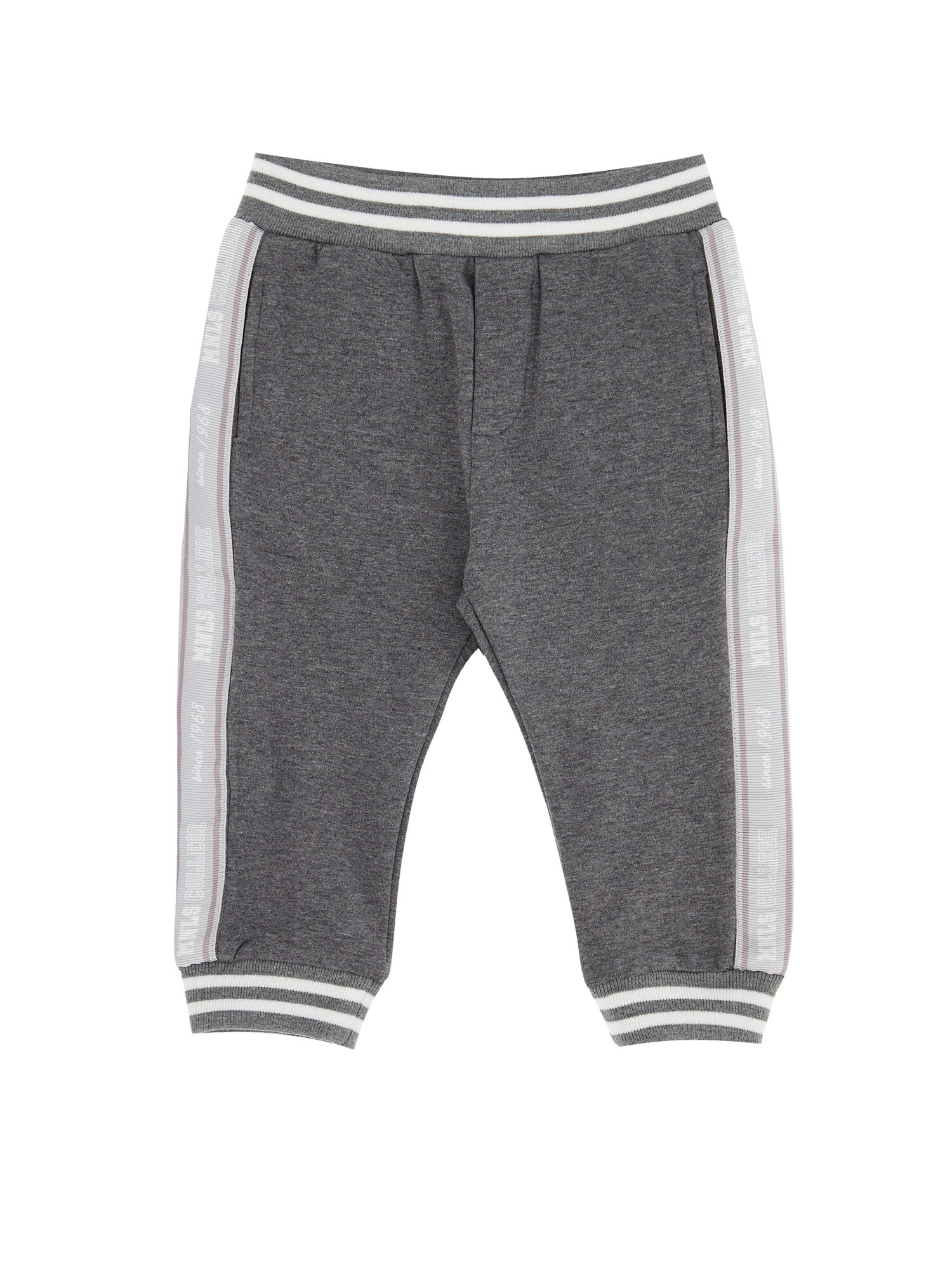 Brushed fleece joggers Monnalisa Boys Clothing Pants Sweatpants 